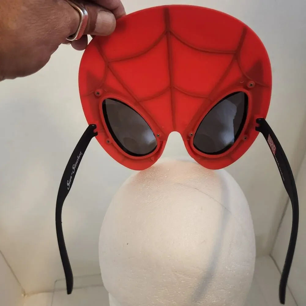 Spider man half face sunglasses